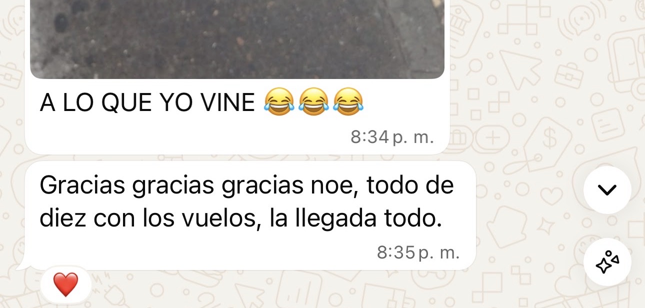 Testimonio de un pasajero